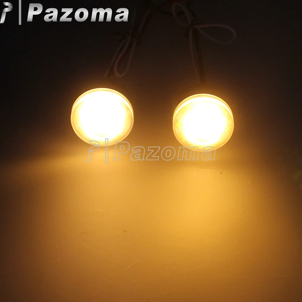 Универсальный светодиодный индикатор поворота мотоцикла 1 пара дюйм |