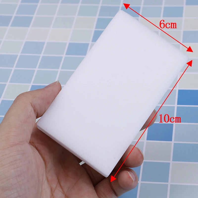 10 шт./Лот Новое поступление белая волшебная губка Меламиновый очиститель