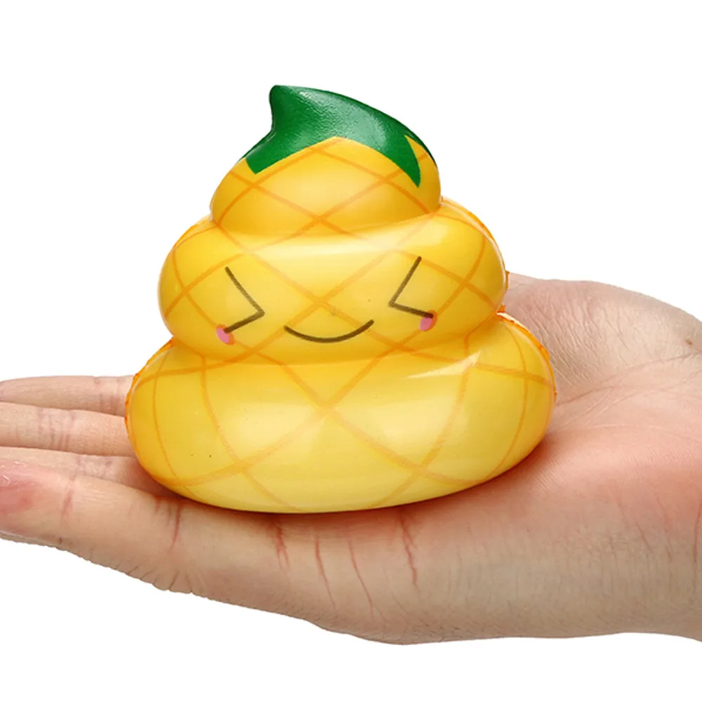 2018 игрушки для детей антистресс сжимаемые мягкие Kawaii Yummy Fruit Poo взрослых медленно