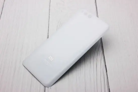 White Чехол для mi 6, 3D стекло, задняя крышка корпуса, чехол для Xiaomi mi 6 mi 6, задняя дверь, сменная жесткая панель, крышка батареи, 3 цвета - Цвет: White
