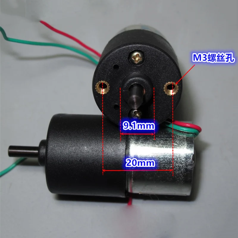 DC 3V3.7V 5V 6V 28RPM медленная скорость микро 310 Планетарная коробка передач редукторный