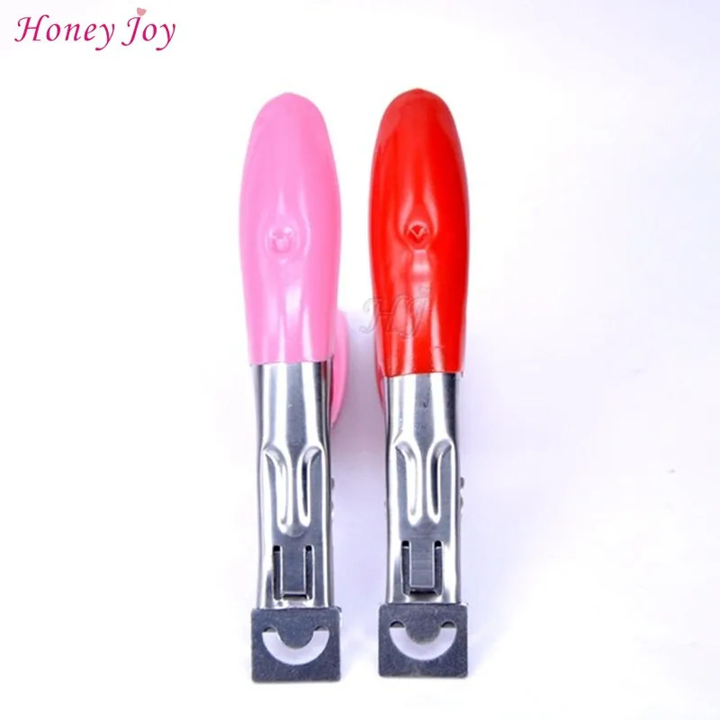 Honey Joy, профессиональный дизайн ногтей, акриловый УФ-гель для маникюра, накладные кусачки для кончиков, резак, накладные ногти, ножницы, триммер, розовый, красный