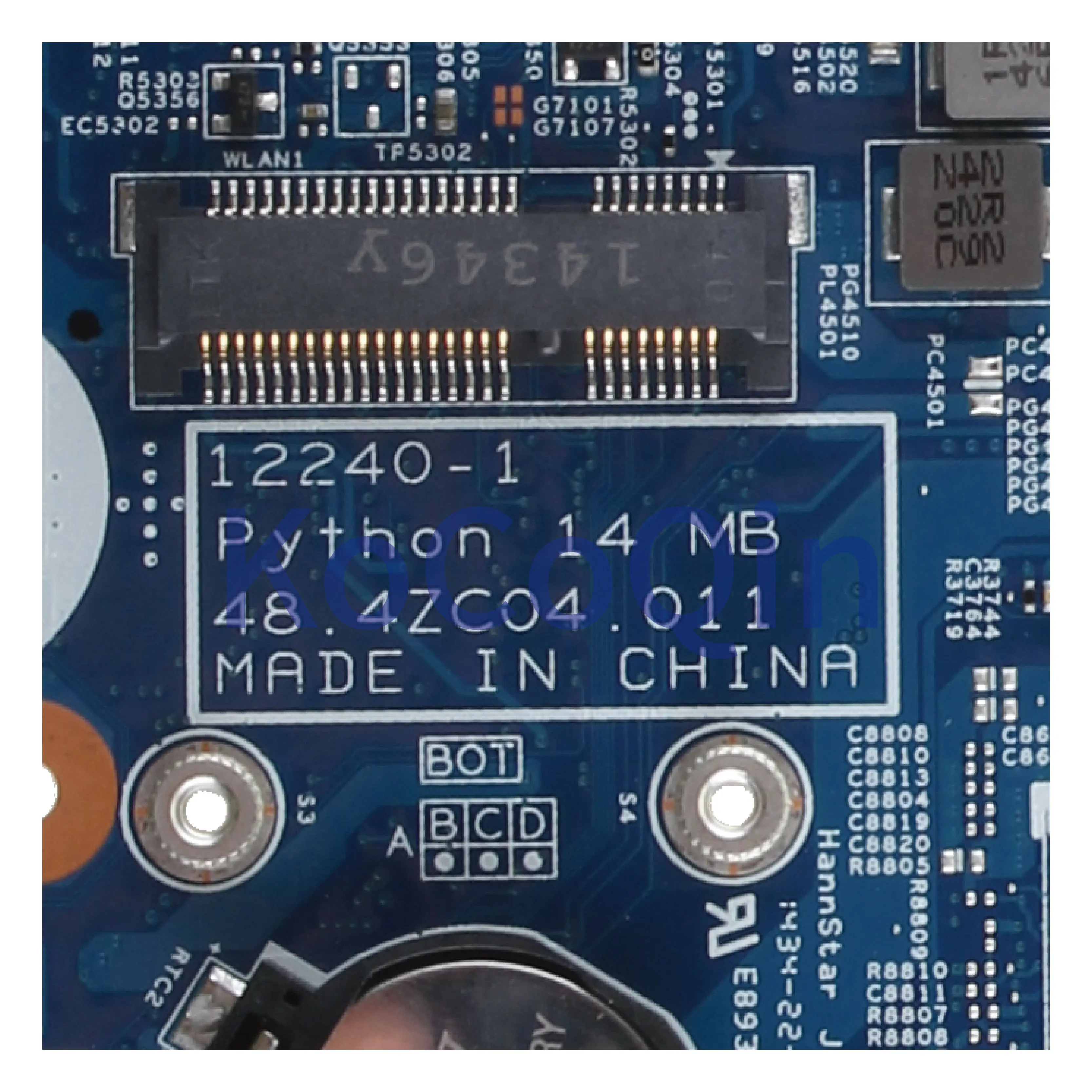 KoCoQin Laptop motherboard For HP Probook 445 G1 455 G1 Mainboard 722824-001 722824-601 12240-1 48.4ZC04.011 AMD