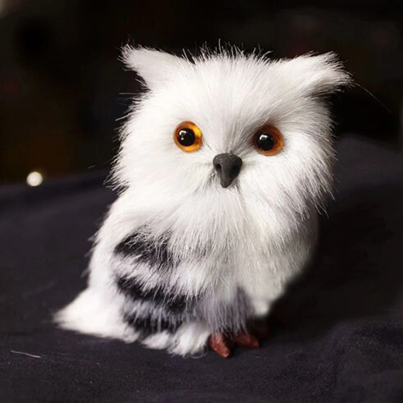 Новый Поттер 7 см высокая Милая Снежная Сова Hedwig письмо доставки кукла милые