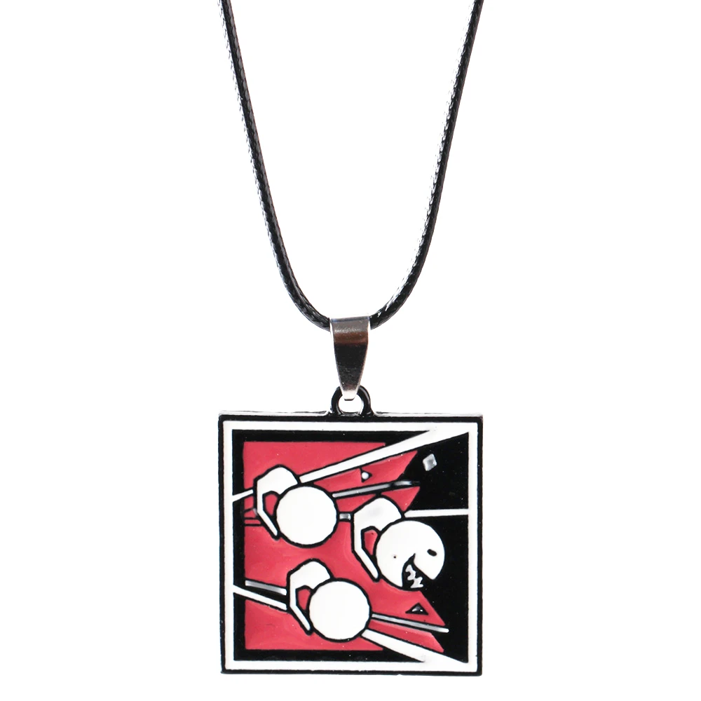 41 типов кадров в секунду игры Rainbow Six Siege Цепочки и ожерелья Подвеска цинкового сплава Для мужчин Для женщин Модные украшения поклонников подарок Красочные Подвески Аксессуары