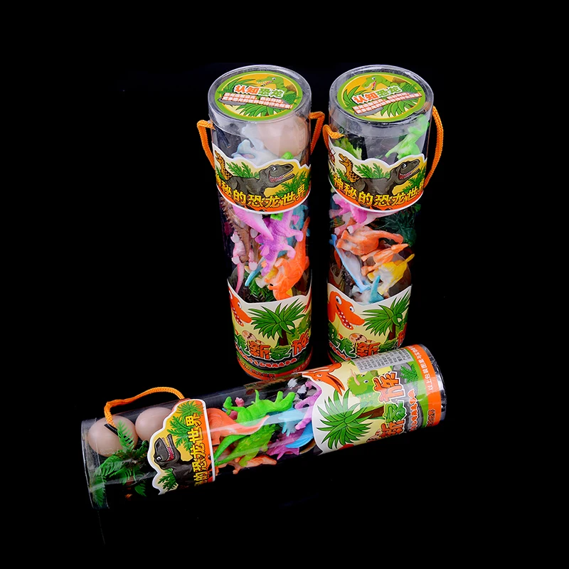 16 шт./компл. 6 см Дети творческие динозавра игрушка из ПВХ движущаяся фигурка