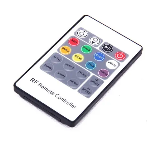 PLA горячий 12 24 в RGB LED контроллер с 20 клавишами RF дистанционного управления|rf