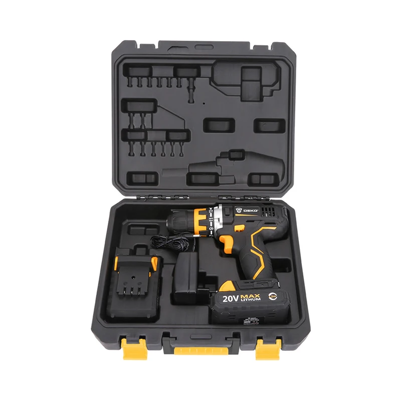 DEKO BMC Пластик ящик для инструмента чехол 20V Аккумуляторная дрель GCD20DU2/GCD20DU3 не