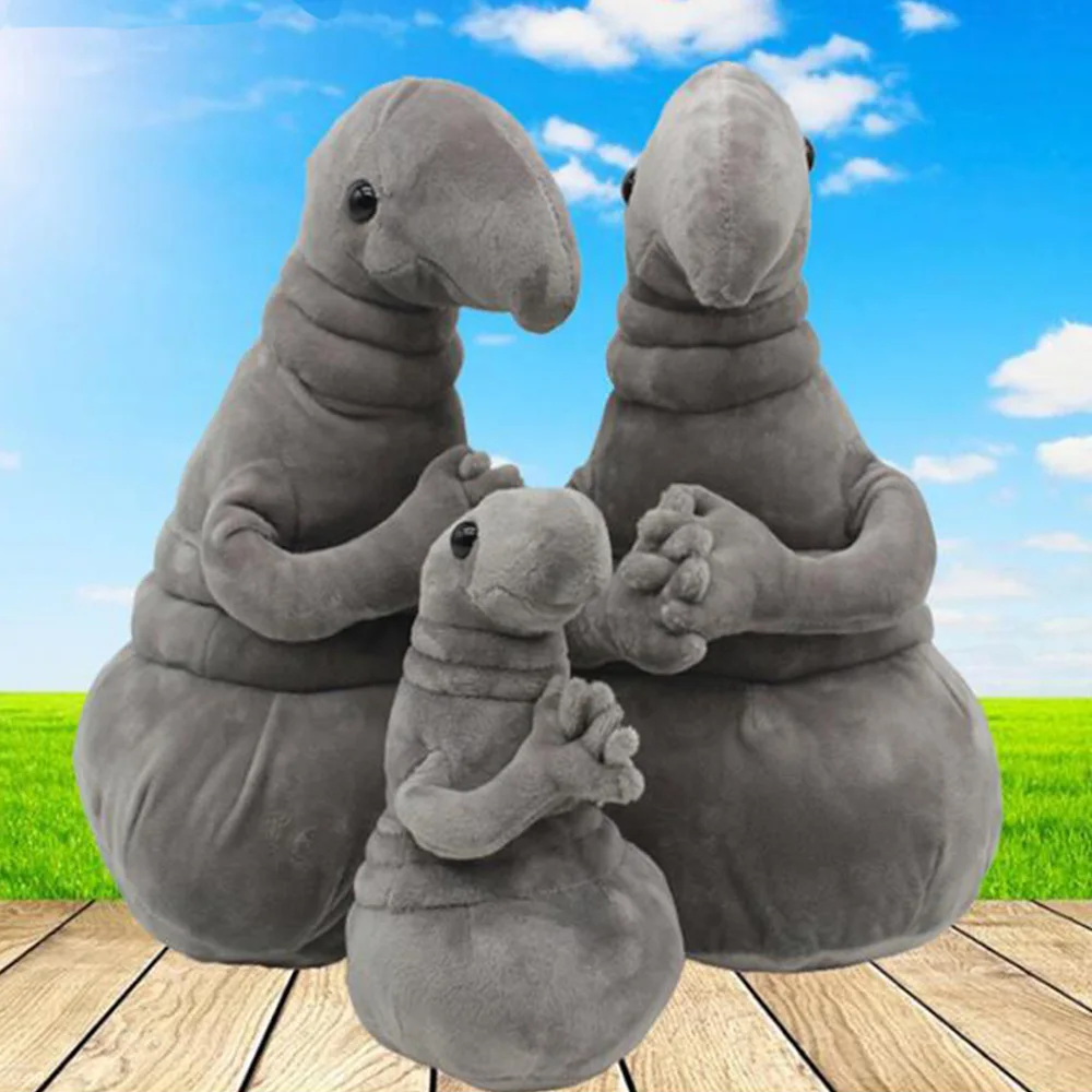 Новые Горячие ожидания плюшевые игрушки Zhdun Meme Tubby серый блок Zhdun плюшевые куклы игрушки Homunculus Loxodontus