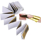 ROSALIND 100 шт.лот наклейка для наращивания ногтей профессиональная акриловая Форма для ногтей инструменты для маникюра и стайлинга