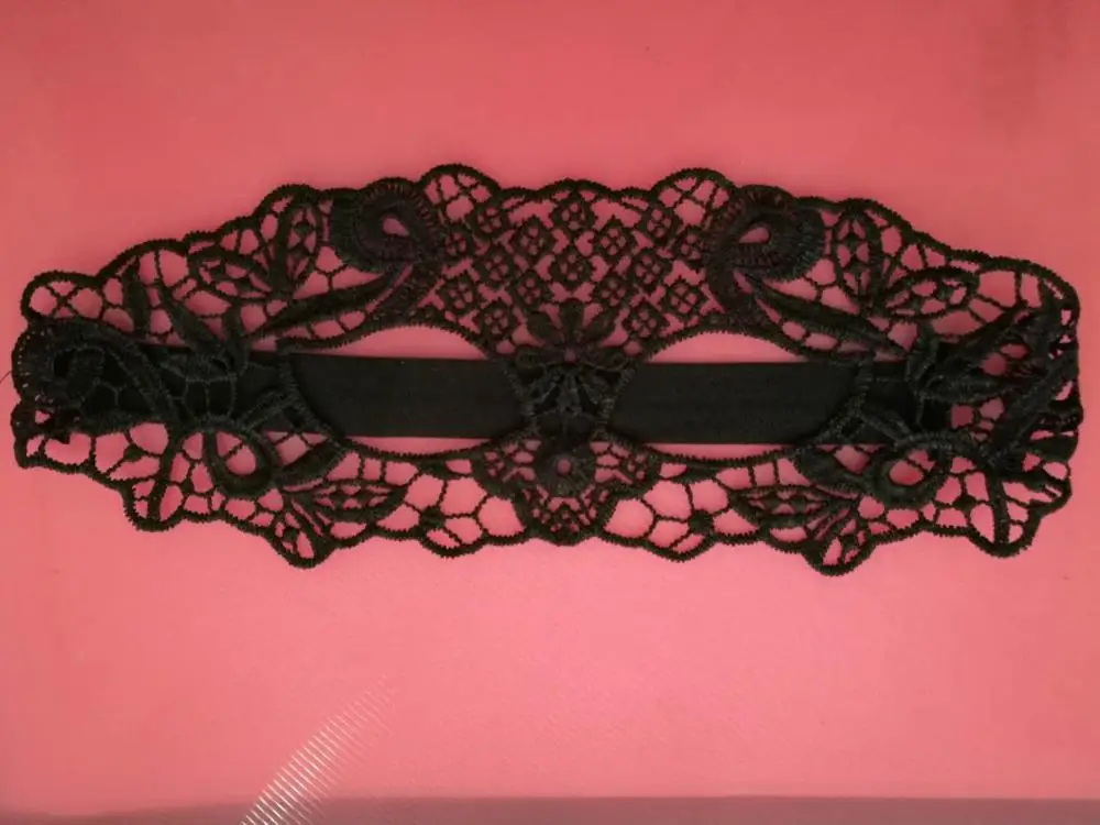 black Сексуальное женское нижнее белье Экзотическая одежда полые королева ночного клуба Вечерние Маски кружевная маска для глаз аксессуары Черный Красный Babydoll Косплей сексуальные - Цвет: black