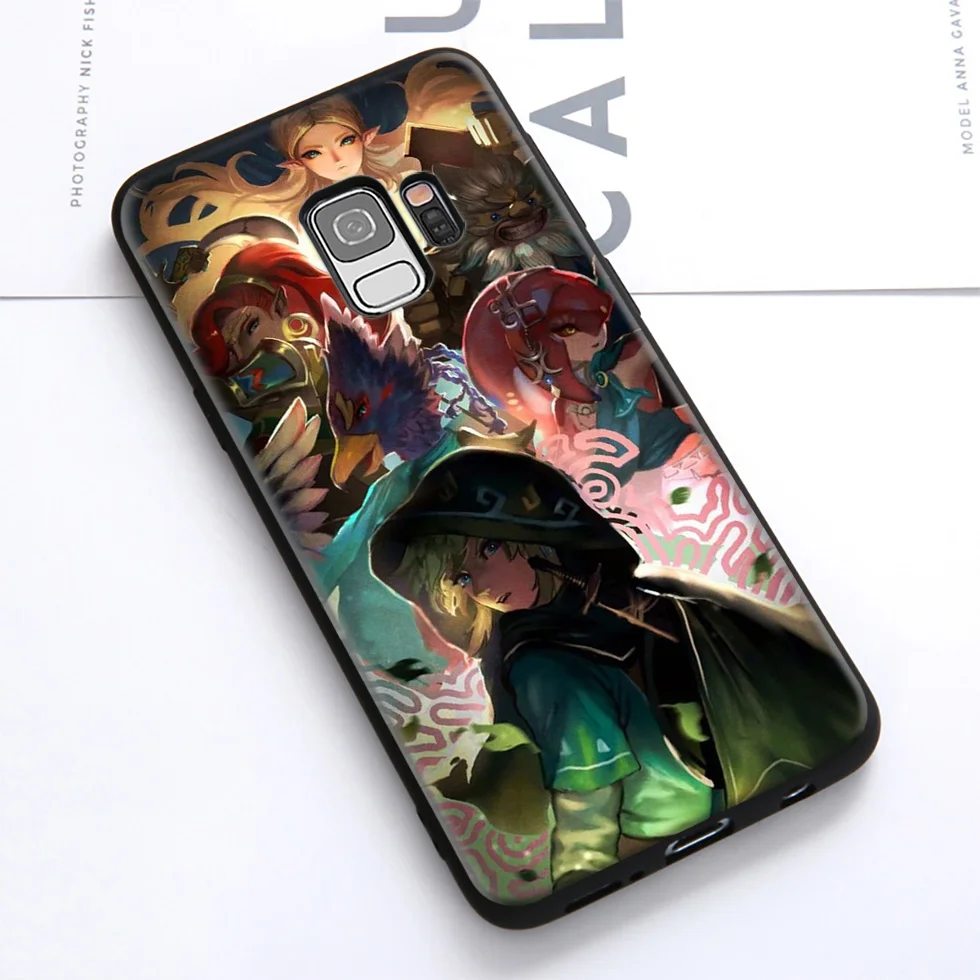 WEBBEDEPP Legends Of Zelda мягкий чехол для Samsung Galaxy S10 S10e S9 S8 Plus S7 S6 Edge &amp J6 2018 Note 10 9 8 |
