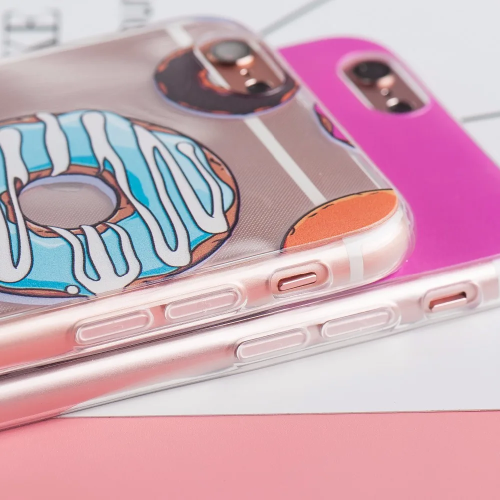 Napeyin чехол для телефона iPhone 6 6S 7 8 плюс SE 5 5S обувь девочек кошка Мандала банан панда
