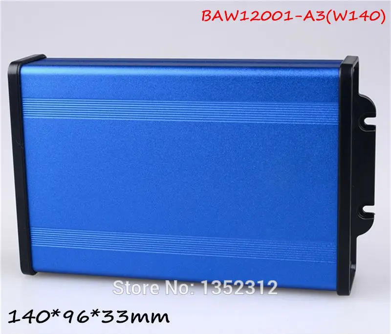 10 pcs/lot 140*96*33mm aluminum box for electronics IP54 waterproof aluminium project housing DIY small junction control | Инструменты