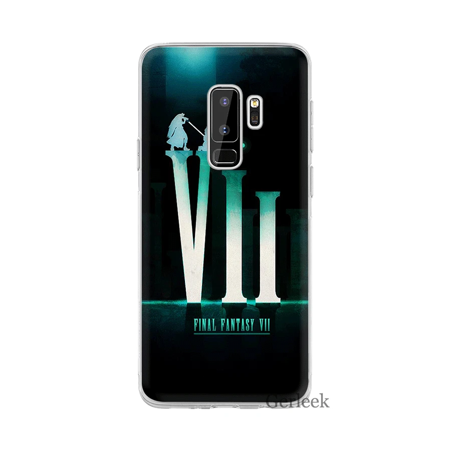 Чехол для Samsung Galaxy J1 J2 J3 J5 J7 Prime 2015 2016 2017 Final Fantasy VII FF7 жесткие чехлы
