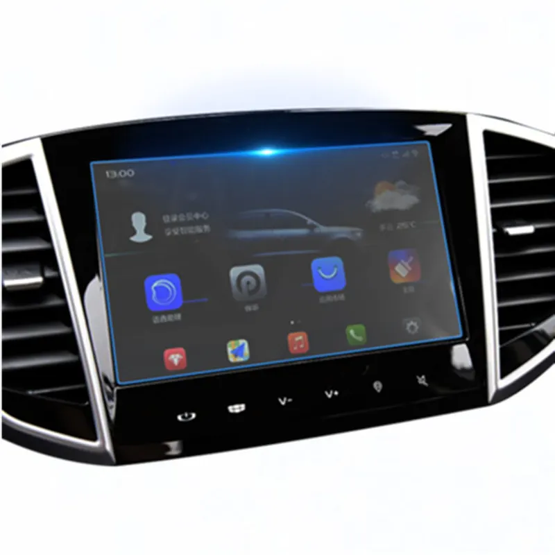 Защитное закаленное стекло для экрана навигации DVD автомобиля Geely Emgrand X7 EmgrarandX7 EX7