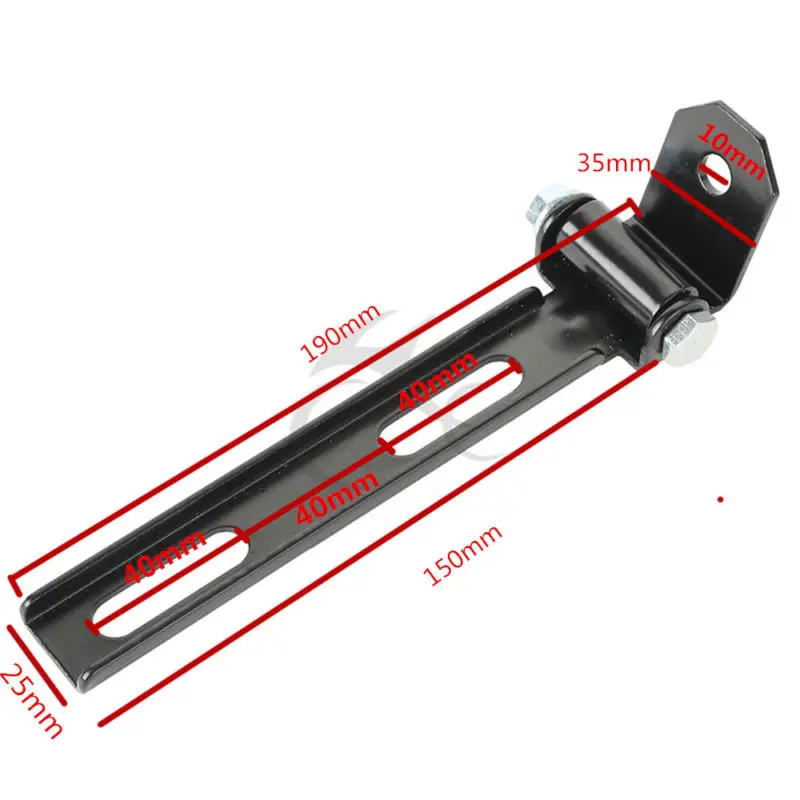 TCMT мотоцикл новый Solo Seat Mount Kit передняя планка w/поворотный кронштейн для Harley Chopper