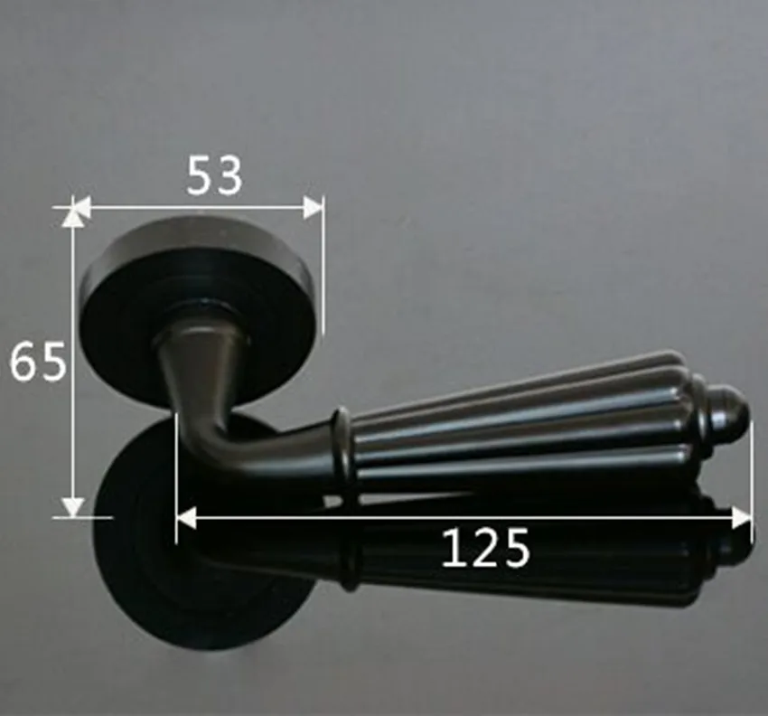 Современные Простые разворачивающиеся дверные ручки устанавливаемые