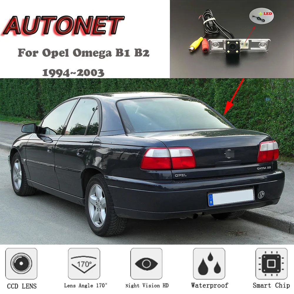 Камера заднего вида с ночным видением для Opel Omega B1 B2 Caravan Vauxhall Cadillac Catera 1994 ~