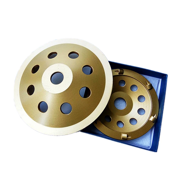 PCD04 бетонная шлифовальная пластина PCD 6 дюймов Высококачественный алмазный