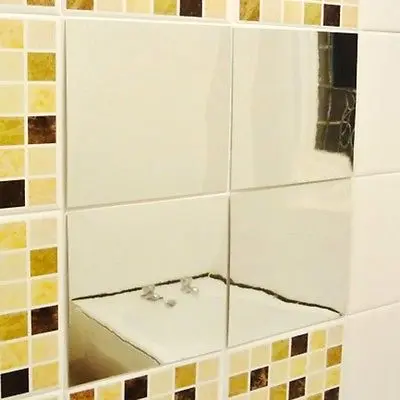 Новое поступление высокое качество размер: 9 шт. квадратное зеркало плитка