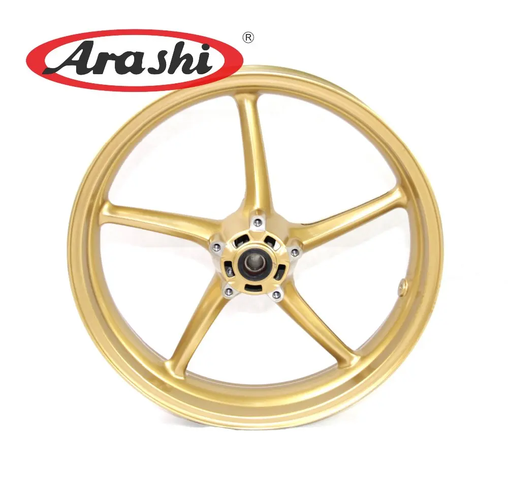 Arashi для улицы тройной 675 R 675R 2009 2012 передний обод мотоцикла золотой 2010 2011 2012|Обода| |