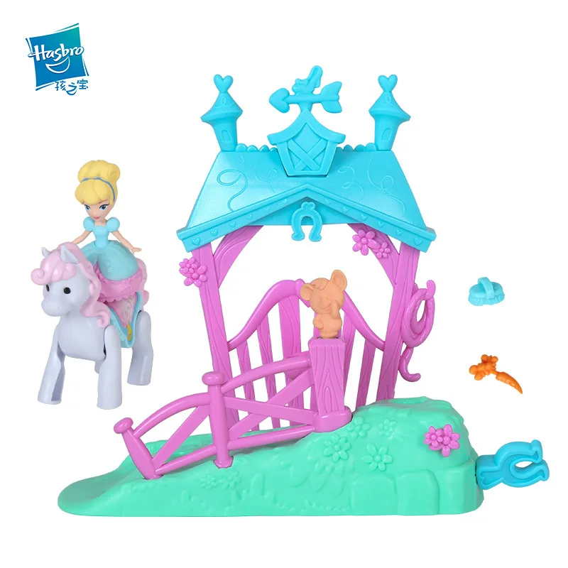 Экшн игрушка Hasbro фигурки модель принцессы Белль замок вращающийся персонаж