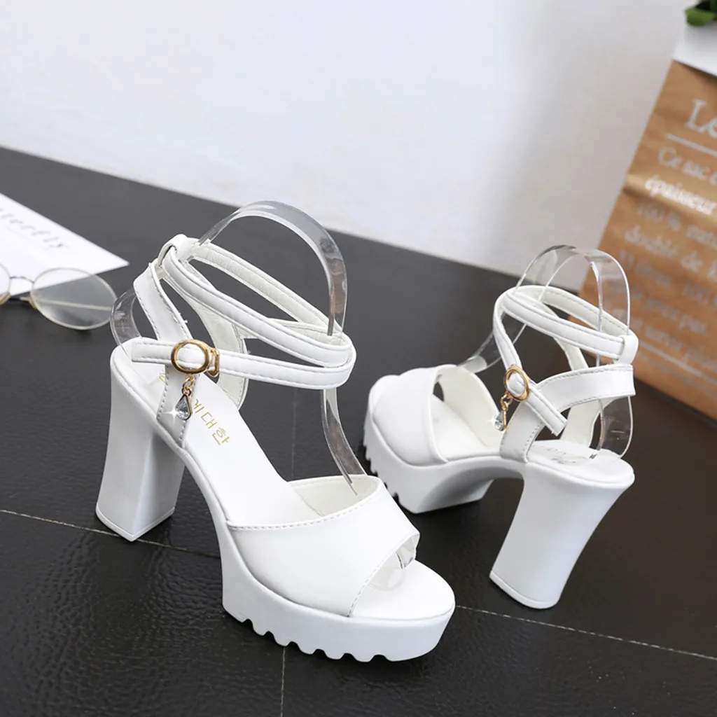 Женские босоножки; коллекция года; сезон лето; Zapatos De Mujer; сандалии на платформе с открытым носком; кожаные Нескользящие сандалии для женщин