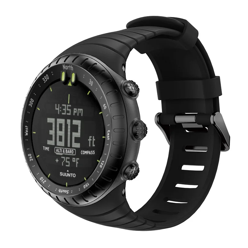 Ремешок для часов SUUNTO CORE сменный спортивный силиконовый ремешок наручных