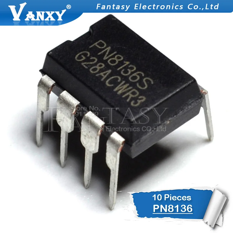 10 шт. PN8136 DIP-7 PN8136S DIP PN8106 PN8024R PN8024 PN8044 PN8123 PN8124 PN8359 | Электронные компоненты и