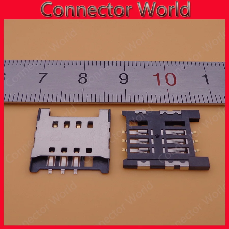 10X Sim sd карта держатель модуль Слот лоток ридер Держатель Разъем для LG Optimus L7 P700 P705