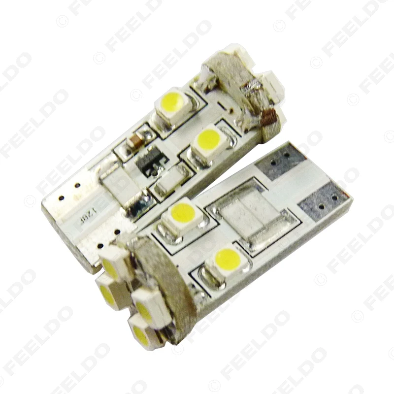 

100Pcs White T10/168/194 Wedge 8LED 3528/1210 8SMD Canbus No-Error Car LED Light Bulbs #2642