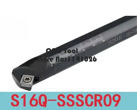 S16Q-SSSCR09/S16Q-SSSCL09 расточной бар, резец для внутренней обточки, CNC токарный держатель инструмента, Токарный режущий инструмент, CNC инструменты для SCMT09T3