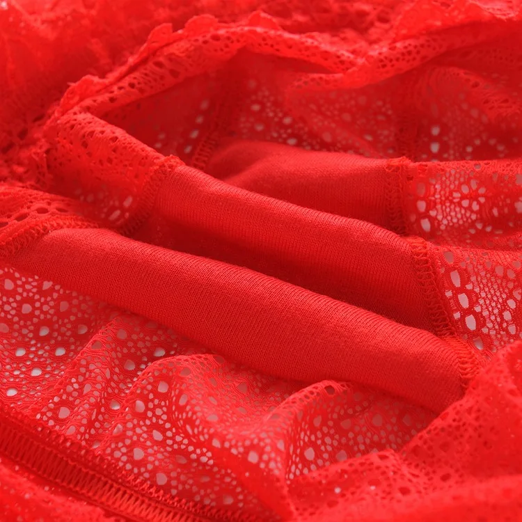 Новинка 2019 женские сексуальные кружевные трусики бесшовные многослойная юбка