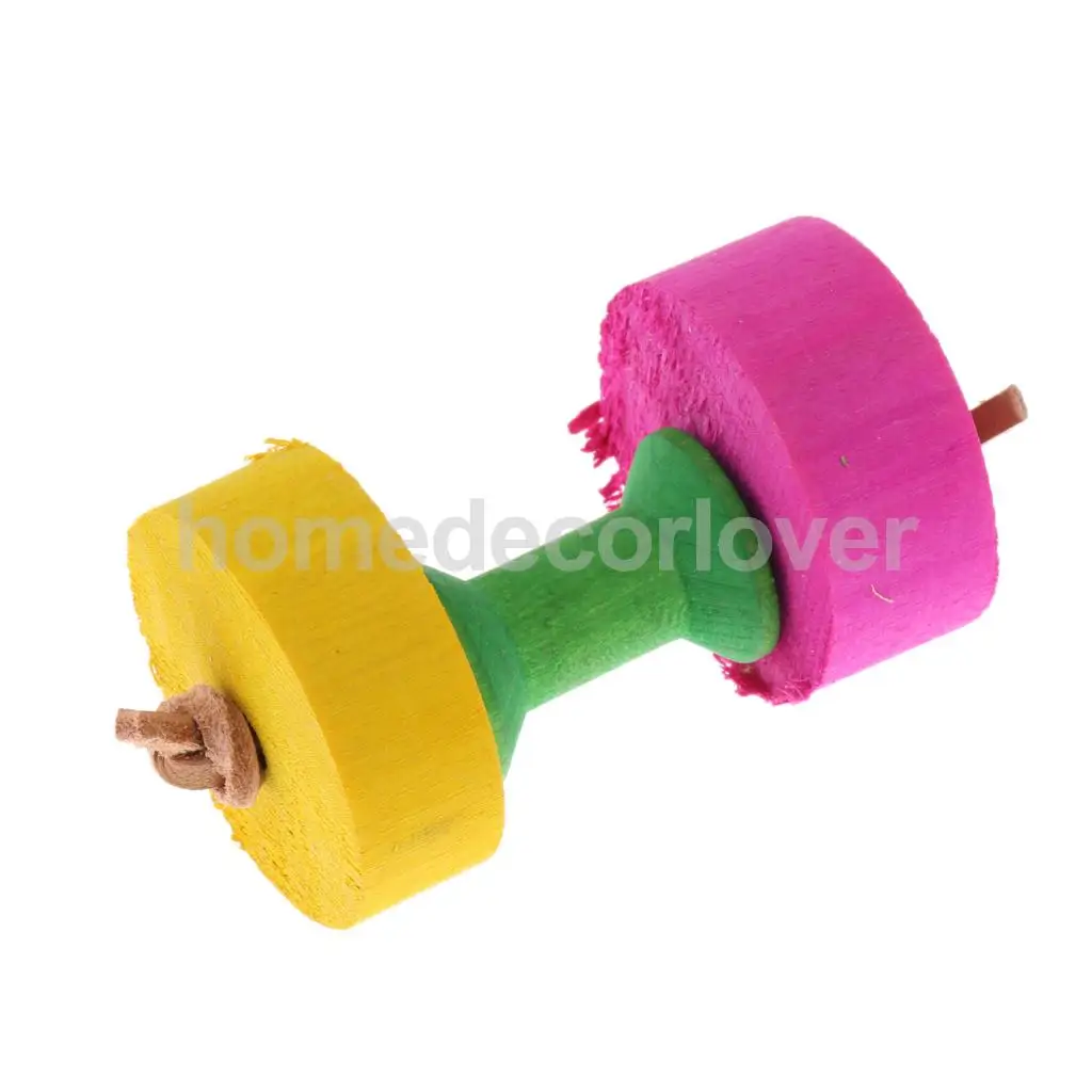 Interactive Perch Stand Toy Exercise for Parrot Birds IQ Trainning Beak | Дом и сад