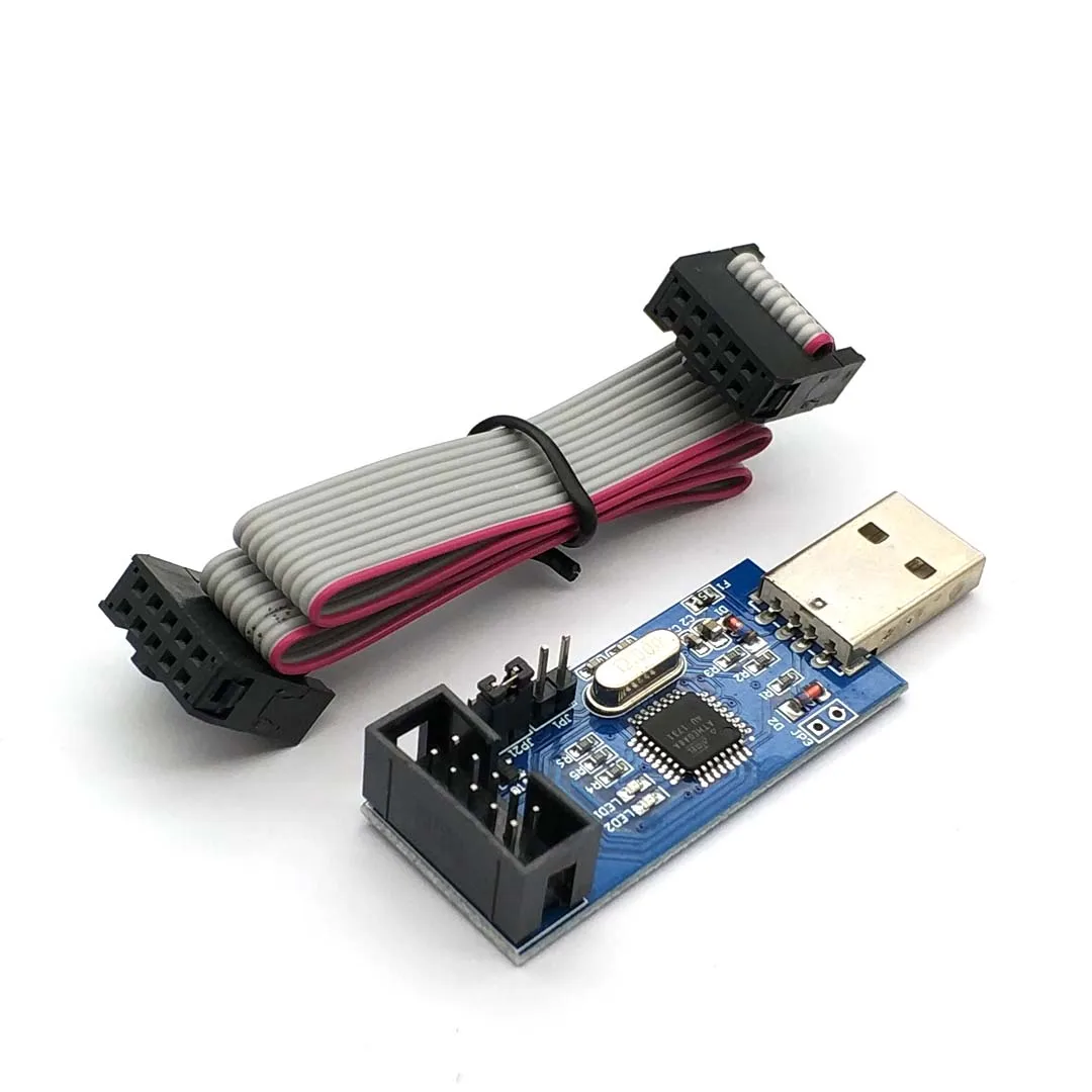 USBASP USBISP AVR программатор USB ISP ASP ATMEGA8 ATMEGA128 Поддержка Win7 64K|Запасные части| |