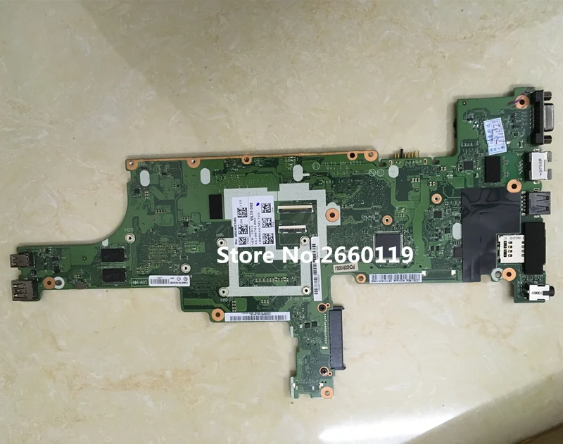 

High quality laptop motherboard for T440S NM-A051 i7-4600U Fully tested
