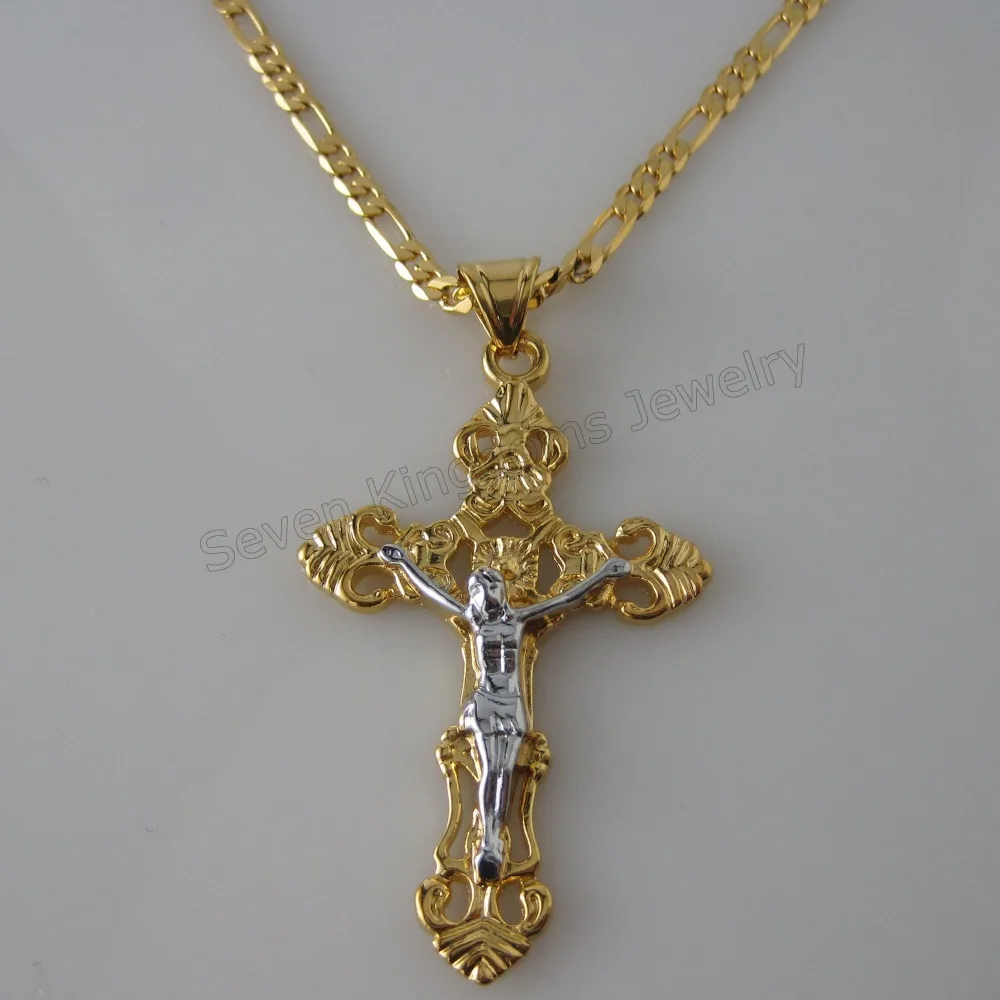 Минимальный заказ 10 долларов/Новинка-ожерелье из желтого золота GP 18/24 дюйма и