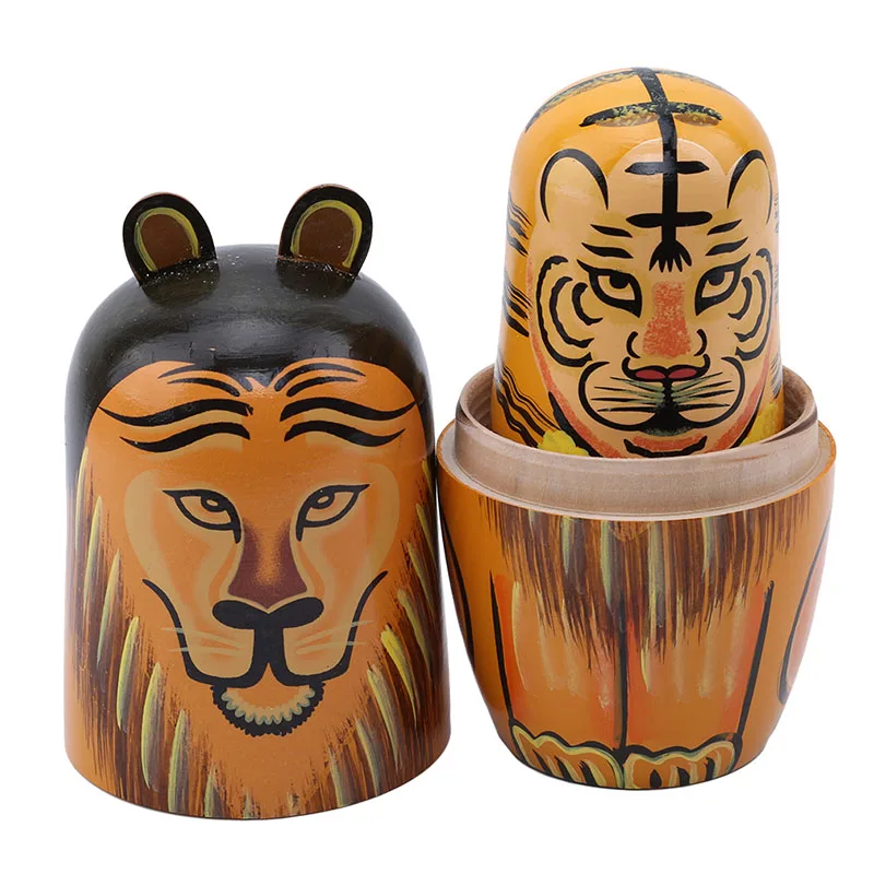 Новое поступление деревянные игрушки набор русские Матрешки ручная роспись