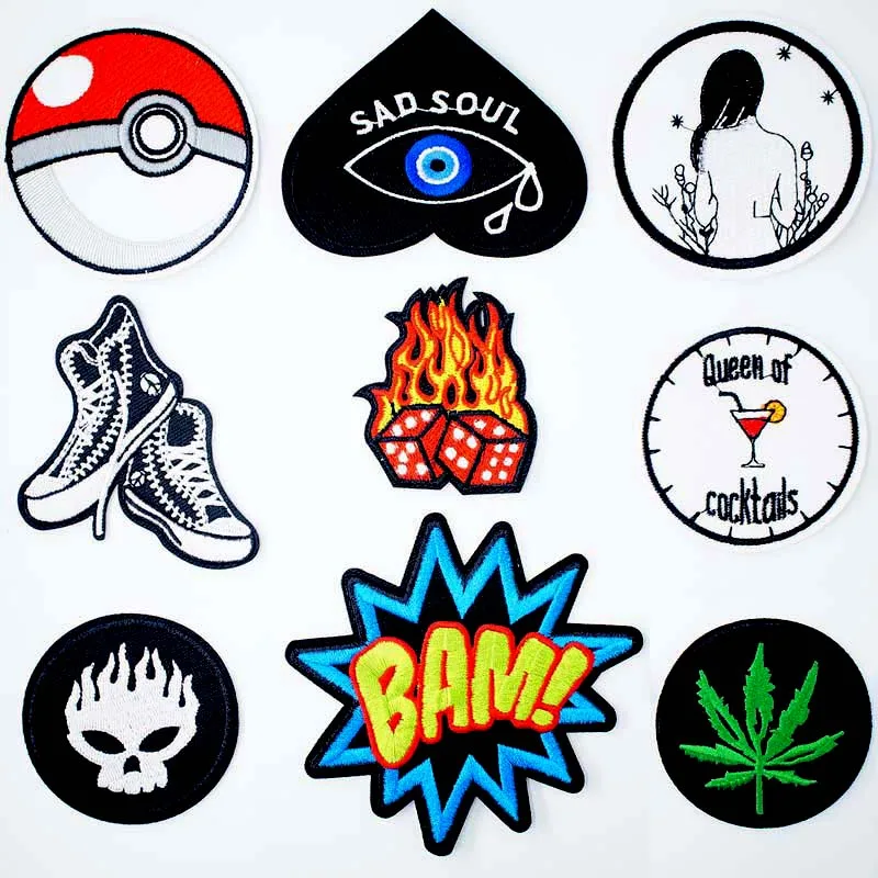 Магическая девушка коктейль пришить одежду ремонт одежды tab знак штамп чтобы