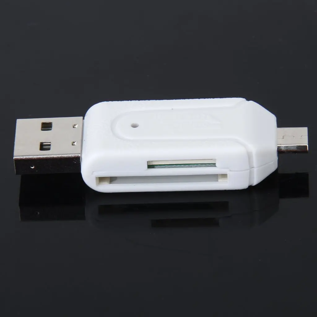 Акция! Горячая Распродажа USB 2 0 + Micro OTG SD Card Reader сотовый телефон планшетный ПК|otg sd|otg