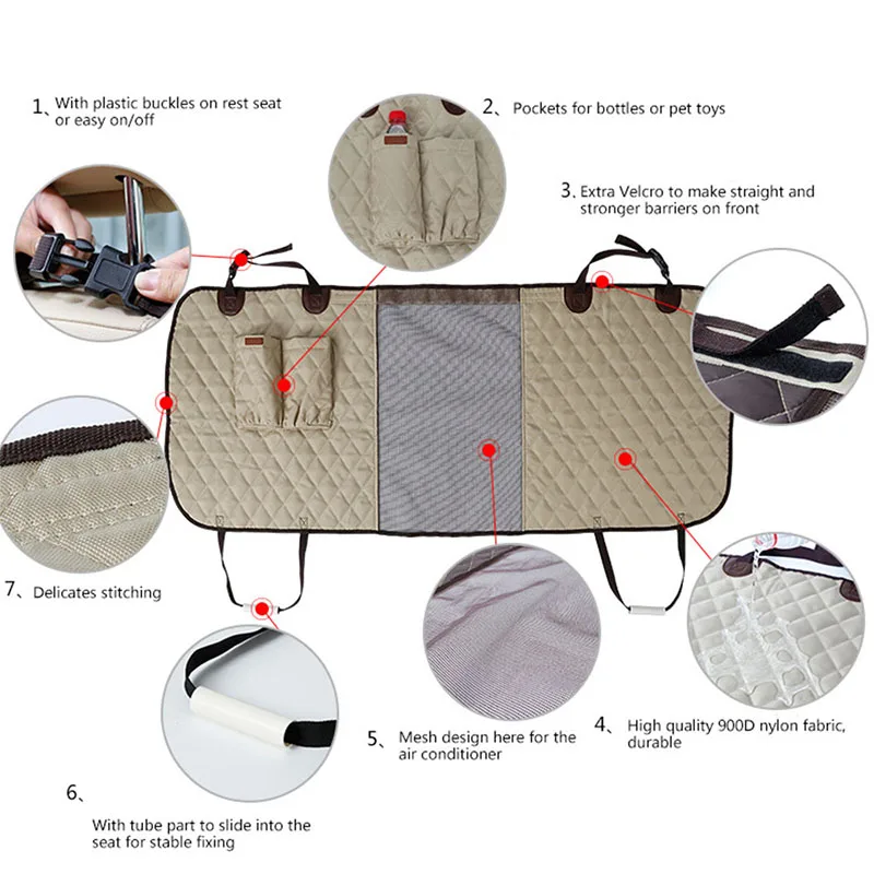 2017 Горячая Deluxe автомобиля Путешествия собака автокресло забор Детская