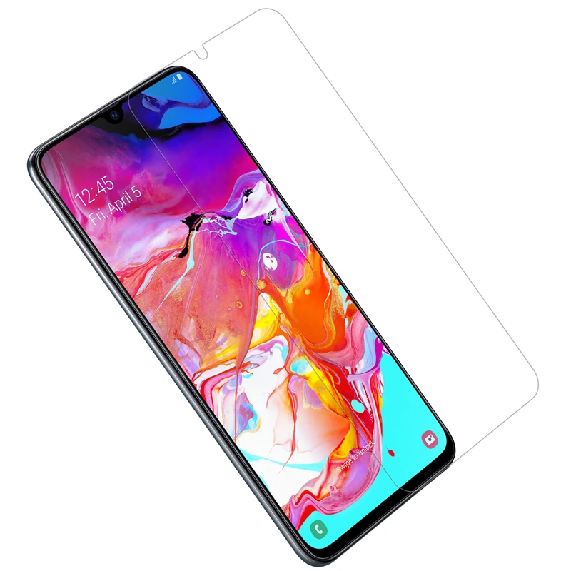 2 шт./партия NILLKIN кристально чистый протектор экрана для samsung A70 анти отпечатков