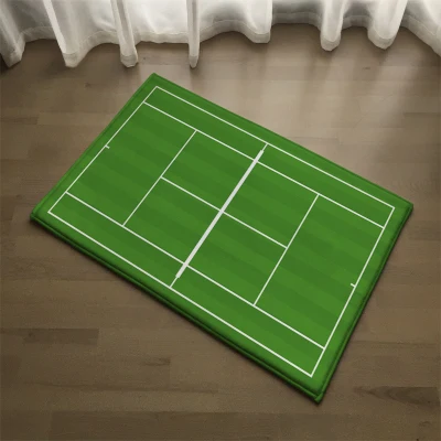 40x6 0 см/50x8 0/60x90 см корт для бадминтона/теннисный напольный коврик вельветовый