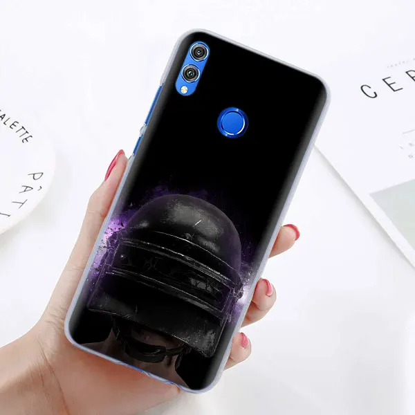 Pubg чехол для телефона для huawei Honor 8X 8A Pro 8C 8S 9 10 Lite 20i Honor Play Y7 Y9 крышка чехол Coque - Цвет: 02