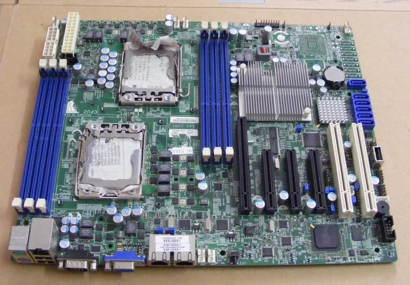 X8DTL-I 1366 dual X58 Серверная Рабочая материнская плата хорошего качества | Компьютеры и