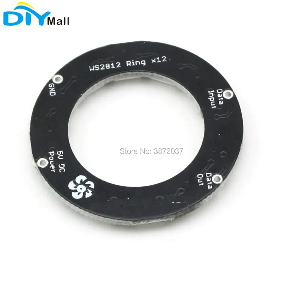 10pcs/lot 12 Bit WS2812 5050 RGB Ring Integrated Driver Module for Arduino | Электроника