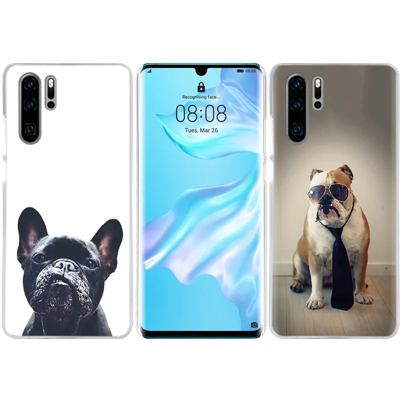 Чехол с французским бульдогом для huawei P20 P30 P Smart Nova 4 3i P10 P9 P8 mate 10 20 lite Pro Mini жесткий чехол для телефона из поликарбоната