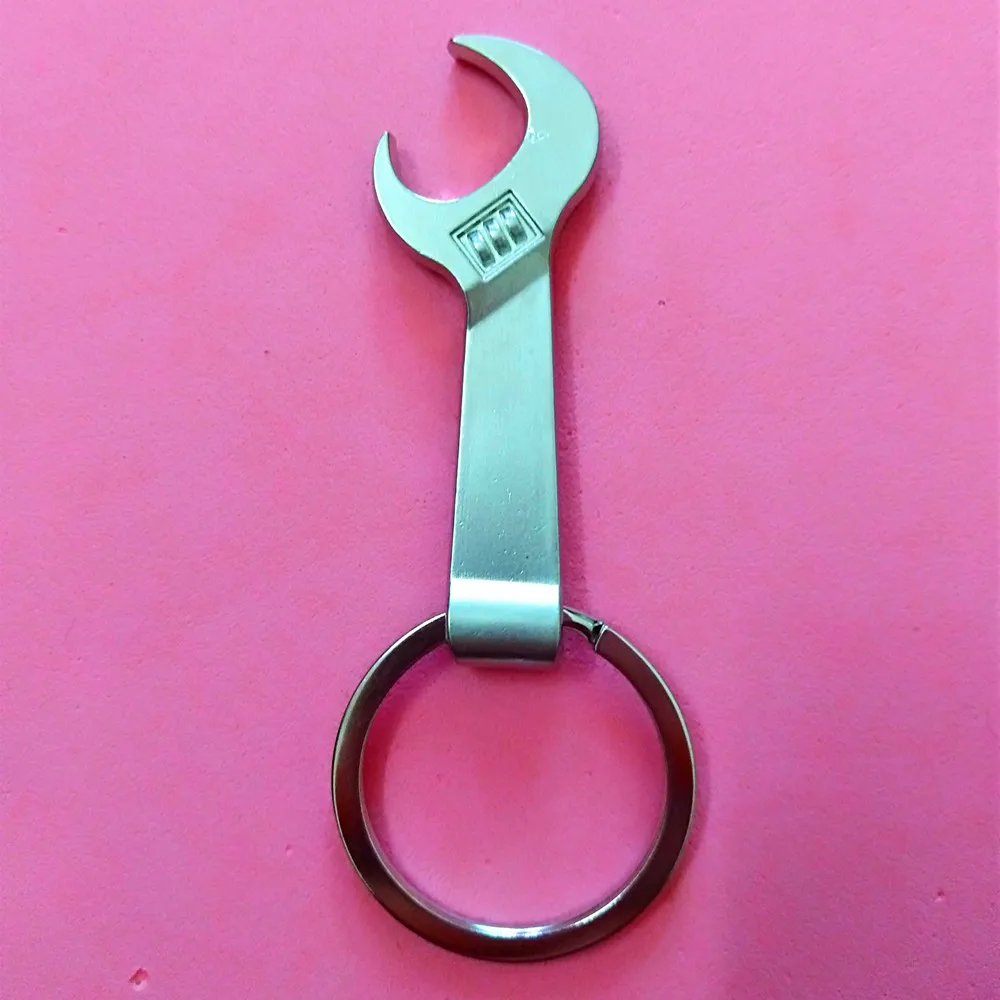 1 шт. новый креативный металлический ключ открывалка для бутылок пива брелок