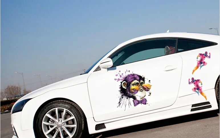 Индивидуальное граффити модифицированное тело автомобиля DIY против творческих